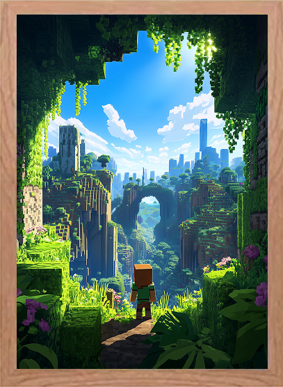 Minecraft Cave View