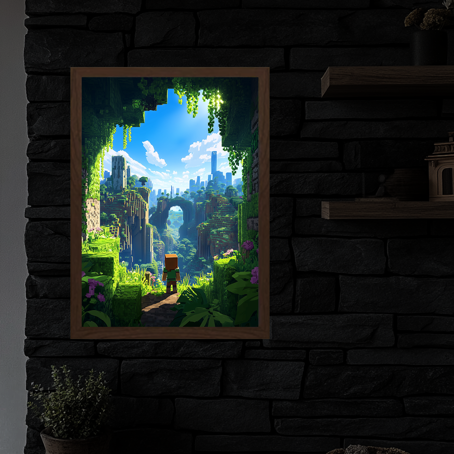 Minecraft Cave View