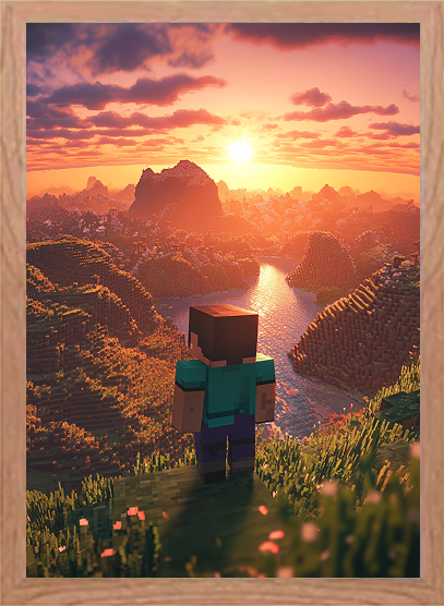 Minecraft Sunset