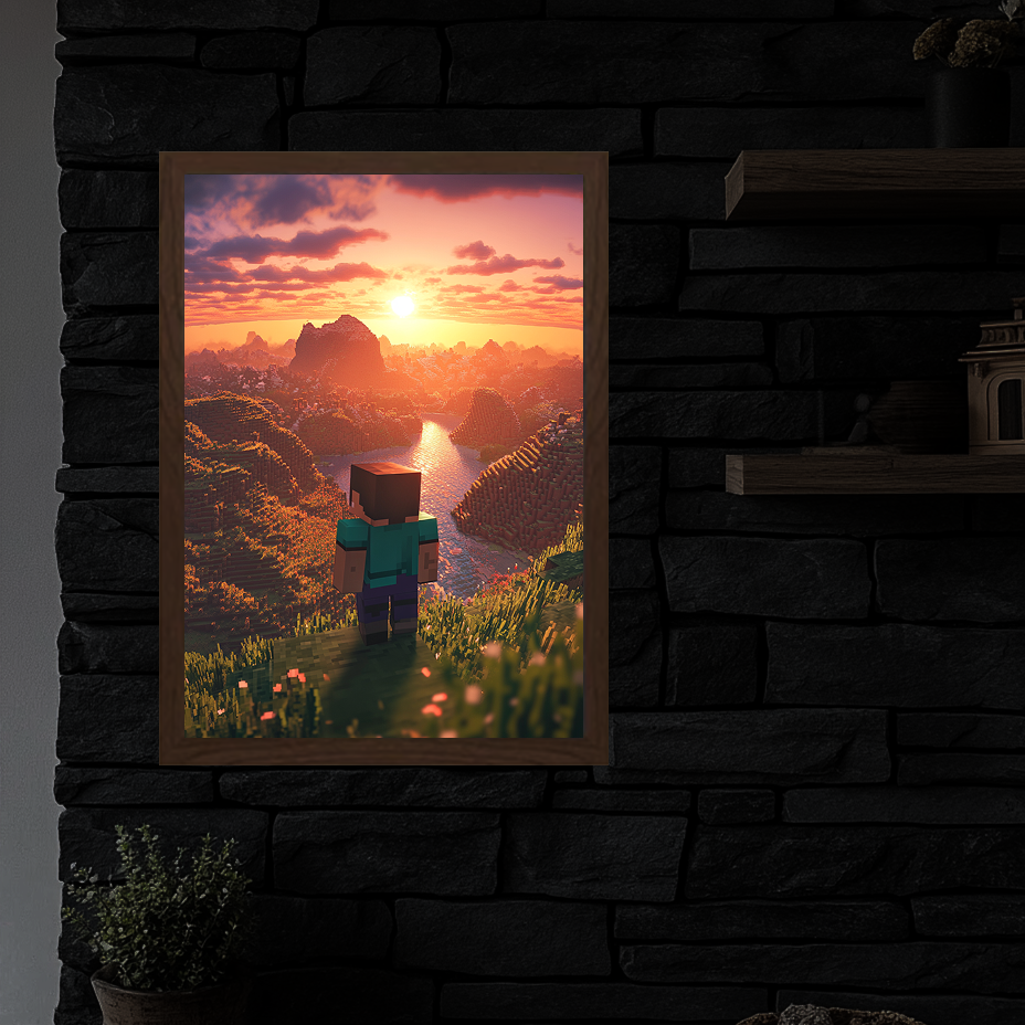 Minecraft Sunset