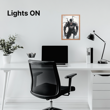 Venom White Background