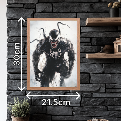 Venom White Background
